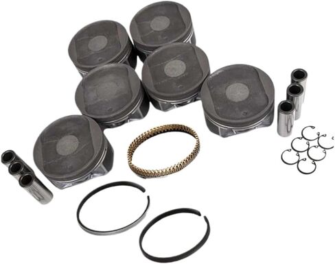 6pcs Engine Piston Set 12010-EA20B 12010-EA200 Compatible With Frontier Pathfinder VQ40DE 4.0 2005-2010 in Saudi Arabia
