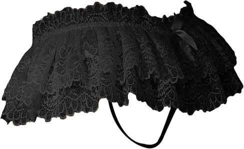 Sissy Lace Panties Men Ruffled Panties Thongs Mini Skirt Thongs Gay Lingerie in Kuwait