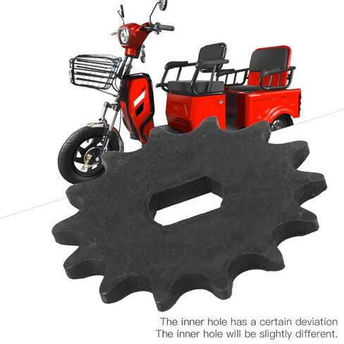 ضرس من الحديد الزهر 14T لسكوتر الدراجة الكهربائية، ضرس بتصميم عالي التحمل على شكل تروس للدراجات الإلكترونية ومحركات الدراجات البخارية in Kuwait