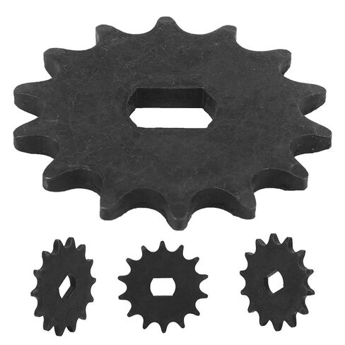 ضرس من الحديد الزهر 14T لسكوتر الدراجة الكهربائية، ضرس بتصميم عالي التحمل على شكل تروس للدراجات الإلكترونية ومحركات الدراجات البخارية in Kuwait