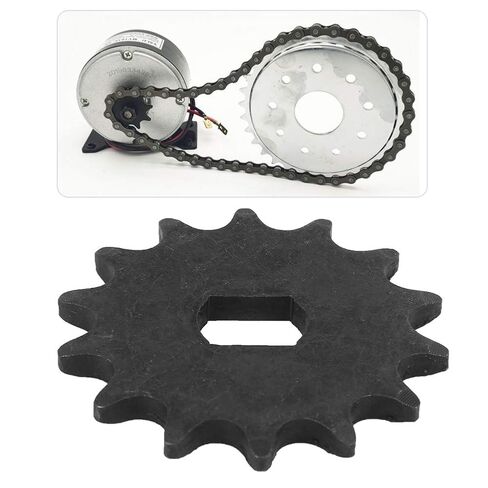 ضرس من الحديد الزهر 14T لسكوتر الدراجة الكهربائية، ضرس بتصميم عالي التحمل على شكل تروس للدراجات الإلكترونية ومحركات الدراجات البخارية in Kuwait