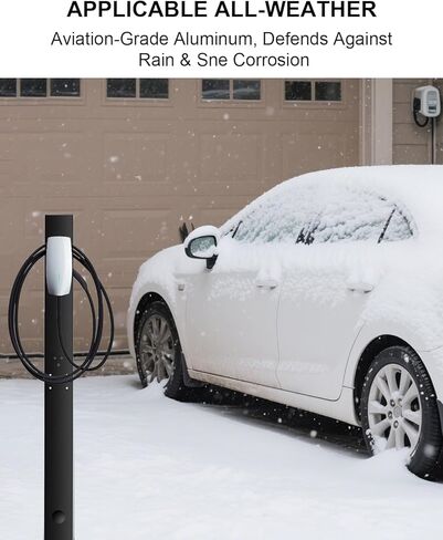 2026 تسلا شاحن الركيزة في الهواء الطلق صندوق الحائط شاحن الركيزة لشاحن EV محطة شحن تسلا حامل شاحن EV الركيزة EV الركيزة للجنرال 3 تسلا موصل المحمول J1772 in Kuwait