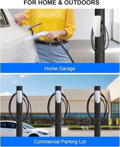 2026 تسلا شاحن الركيزة في الهواء الطلق صندوق الحائط شاحن الركيزة لشاحن EV محطة شحن تسلا حامل شاحن EV الركيزة EV الركيزة للجنرال 3 تسلا موصل المحمول J1772 in Kuwait