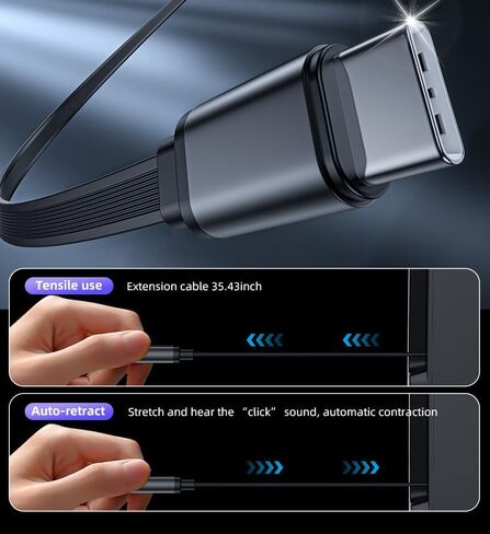 محور شحن وحدة التحكم المخفية موديل Y Juniper 2025-2026، قاعدة شحن الملحقات الداخلية Tesla Model 3 Highland 2024-2025، شاحن سريع مع كابل قابل للسحب، من النوع C إلى Lightning، 60 وات GaN in Kuwait