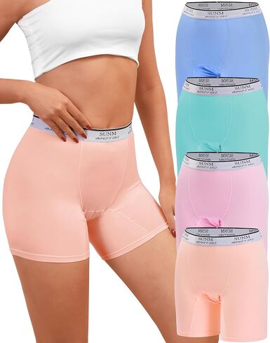 ملابس داخلية نسائية بوكسر عالية الخصر من Sunm Boutique، ملابس داخلية قصيرة للأولاد مودال للنساء in Kuwait