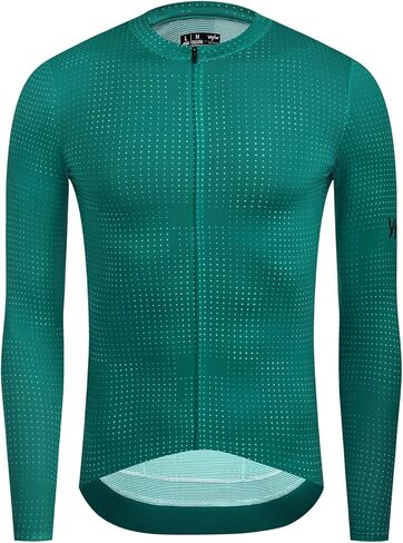 YKYWBIKE Cycling Jersey Men Long Sleeves Bike Jersey with Pockets Breathable MTB Biker Shirts Biking Shirts for Men Cycling in Saudi Arabia