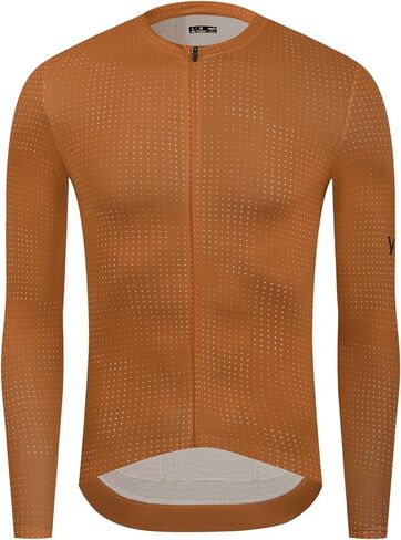 YKYWBIKE Cycling Jersey Men Long Sleeves Bike Jersey with Pockets Breathable MTB Biker Shirts Biking Shirts for Men Cycling in Saudi Arabia