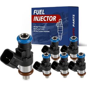 Fuel Injectors 0280158091 3.5L 3.7L 4Holes Fits for:2008 2009 2010 2011 2012 Ford Taurus 2007-2010 Edge Fusion Flex for:2008-2015 Mazda CX9, for:2007-2012 Lincoln MKZ MKX 6PCS V6 in Kuwait