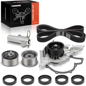 مجموعة حزام توقيت المحرك A-Premium مع مضخة مياه متوافقة مع سيارات Audi - A6 Quattro 2000-2004، Allroad Quattro 2001-2005، S4 2000-2002 - 2.7L in Saudi Arabia