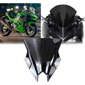 مناسبة للنينجا 500 ninja500 2025 2024 تعديل جديد الزجاج الأمامي الزجاج الأمامي هدية الزجاج الأمامي للدراجات النارية الملحقات in Kuwait