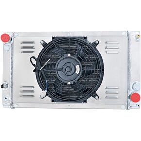 3 Row All Aluminum Radiator for Porsche 944 2.5L 2.7L Non-Turbo AT 1983 1984 1985 1986 1987 1988 in Saudi Arabia