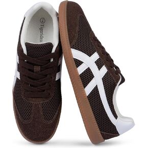 Casual Sneakers for Women Lace Up Tennis Shoes Non Slip Women's Fashion Sneakers, Trendy and Comfortable in Kuwait