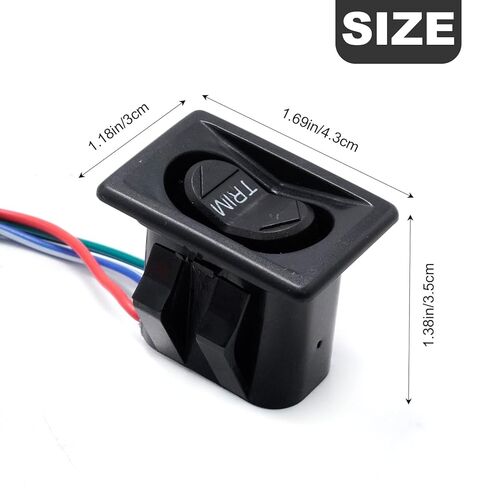 Tilt and Trim Switch, Replacement for Mercury Mariner and Force Outboards, Compatible with Part Numbers 87-856990, 896620, 87-8M0042301 in Kuwait