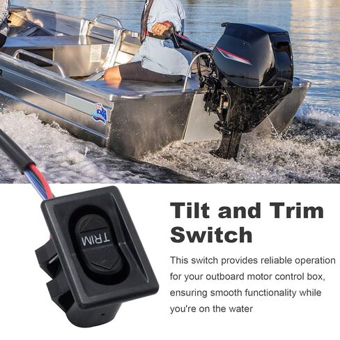 Tilt and Trim Switch, Replacement for Mercury Mariner and Force Outboards, Compatible with Part Numbers 87-856990, 896620, 87-8M0042301 in Kuwait