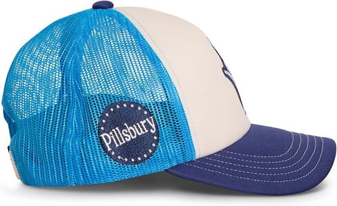 Odd Sox – قبعة Pillsbury Trucker – قبعة شبكية كلاسيكية Snapback – شعار Doughboy مرخص رسميًا – مقاس قابل للتعديل – قبعة هدية ممتعة للخبز للرجال والنساء in Saudi Arabia