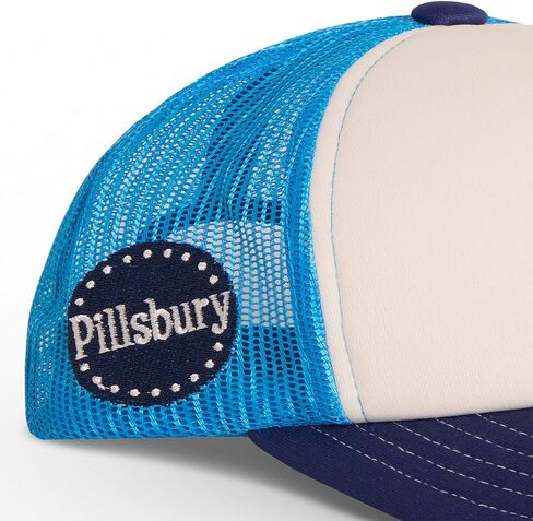 Odd Sox – قبعة Pillsbury Trucker – قبعة شبكية كلاسيكية Snapback – شعار Doughboy مرخص رسميًا – مقاس قابل للتعديل – قبعة هدية ممتعة للخبز للرجال والنساء in Saudi Arabia