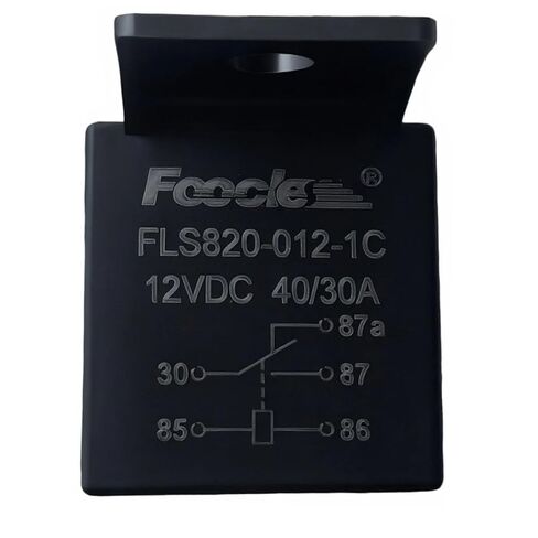 2 قطعة FLS820-012-1C 12 فولت 5 دبوس SPDT Mini ISO Relay، 40/30A، النوع B 30/85/86/87/87a، مع علامة تبويب لمضخة الوقود، المروحة، مكيف الهواء، الأضواء in Saudi Arabia