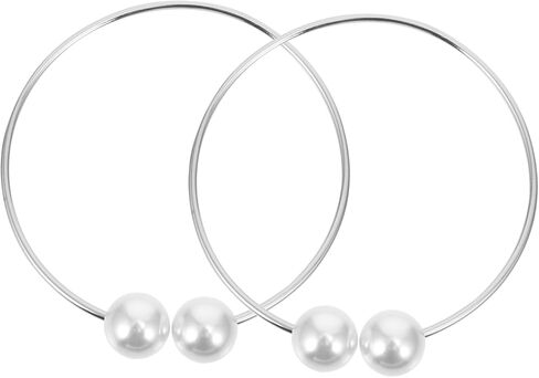 Cabilock 2pcs Adjustable Design Curtain Buckles Simple Style Tiebacks for Drapes Sturdy Material for Christmas Housewarming in Saudi Arabia
