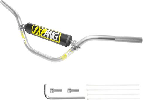 7/8" 22mm Dirt Bike Handlebars, High/Mid/Low Rise, CNC 6061-T6 Aluminum w/Foam Pad, Universal for Pit Dirt Bike ATV Quad Motocross Mini Bike CRF YZF KXF KLX (Black, High Rise Handlebar) in Saudi Arabia