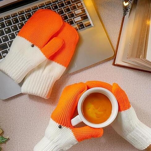 Winter Goose Gloves, Funny Novelty Animal Gloves with Thermal Soft Lining, Cute Goose Mittens Gift for Girl Friend Women in Saudi Arabia