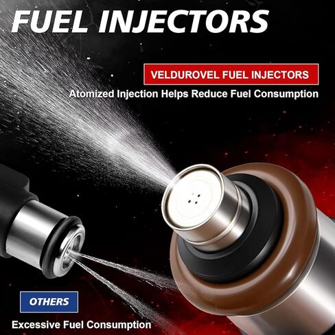 Fuel Injectors 0280158091 3.5L 3.7L 4Holes Fits for:2008 2009 2010 2011 2012 Ford Taurus 2007-2010 Edge Fusion Flex for:2008-2015 Mazda CX9, for:2007-2012 Lincoln MKZ MKX 6PCS V6 in Kuwait