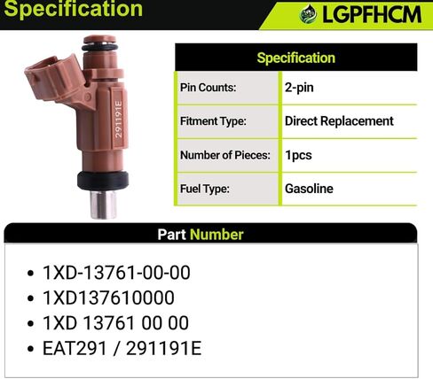 1XD-13761-00-00 حاقن الوقود لياماها ATV Grizzly 700 2016-2023 Kodiak 700 2016-2023 للجانب ولفيرين ولفيرين R-spec 700 2016-2018 فايكنغ 700 2014-2024 # EAT291 291191E 1XD137610000 in Saudi Arabia
