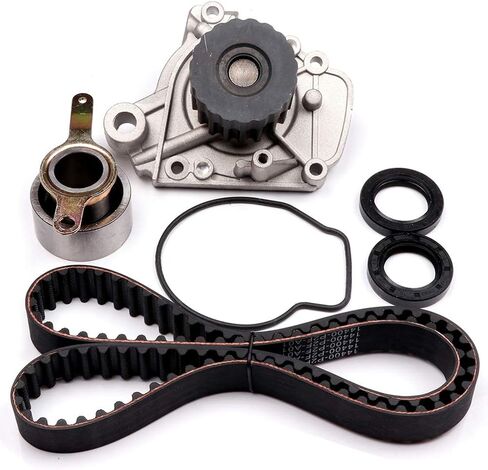 TBK224 Engine Timing Belt Kit with Water Pump with Gasket Compatible for Honda Civic 1996-2000 1.6L SOHC 97 D16Y5 D16Y7 D16Y8 in Saudi Arabia