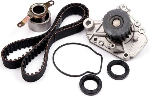 TBK224 Engine Timing Belt Kit with Water Pump with Gasket Compatible for Honda Civic 1996-2000 1.6L SOHC 97 D16Y5 D16Y7 D16Y8 in Saudi Arabia