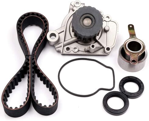 TBK224 Engine Timing Belt Kit with Water Pump with Gasket Compatible for Honda Civic 1996-2000 1.6L SOHC 97 D16Y5 D16Y7 D16Y8 in Saudi Arabia