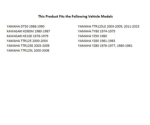 طقم محمل وختم العجلات الأمامية/الخلفية من Tusk متوافق مع Yamaha TTR125L/LE 2003-2026/متوافق مع Kawasaki KD80M الخلفي 1980-1987/KE100 1976-1979 - TK-25-1292 in Saudi Arabia