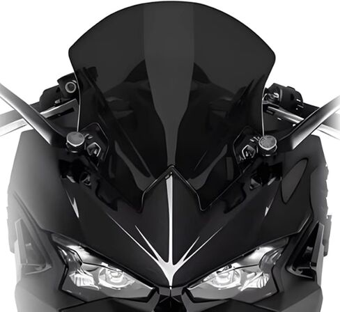 مناسبة للنينجا 500 ninja500 2025 2024 تعديل جديد الزجاج الأمامي الزجاج الأمامي هدية الزجاج الأمامي للدراجات النارية الملحقات in Kuwait