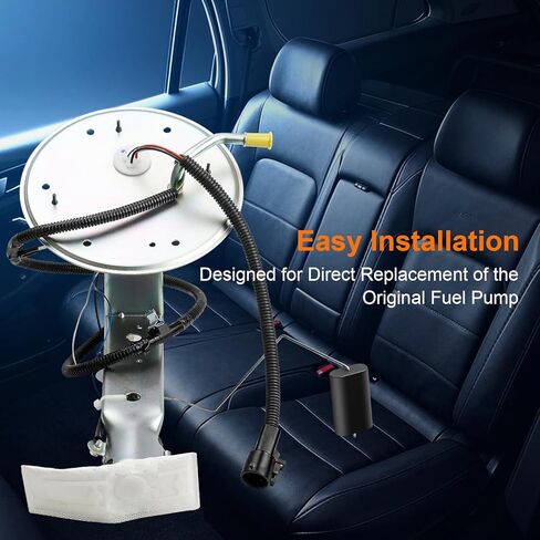 Electric Fuel Pump Assembly Compatible with Ford Crown Victoria Lincoln Town Car Mercury Grand Marquis Marauder V8 4.6L 2003 2004, Replace E2336S in Saudi Arabia