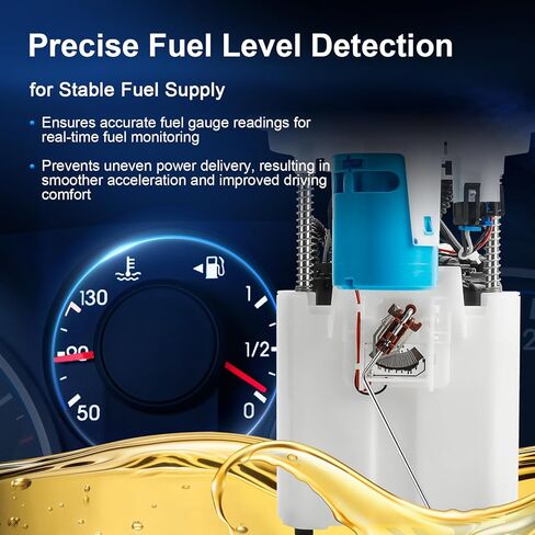Electric Fuel Pump Assembly Compatible with Hyundai Elantra 2011 2012 2013 2014 2015 2016 L4 1.8L, Replace E9073M EI073M SP3034M FG857 P76715M 31110-3X500 in Saudi Arabia