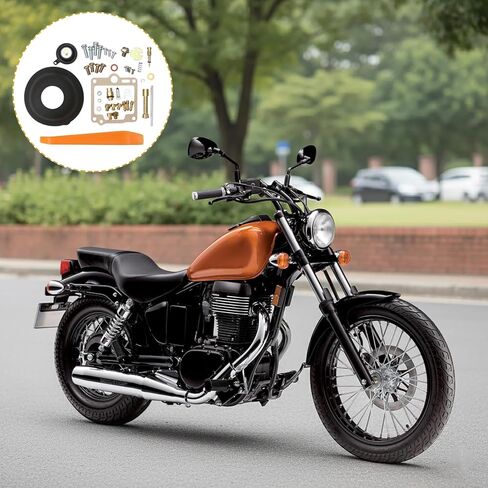 طقم إصلاح المكربن ​​لسوزوكي بوليفارد S40 (LS650 سافاج)، طقم إعادة بناء المكربن ​​للدراجات النارية مع غشاء فراغ لسوزوكي إصدار 1986-2019 من ملحقات بوليفارد S40 in Saudi Arabia