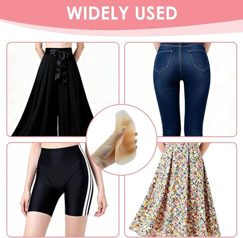 زوج واحد من وسادات الورك السيليكون اللاصقة للنساء، وسادات غمس الورك قابلة لإعادة الاستخدام، وسادة المؤخرة للنساء، معزز الأرداف اللزجة، مناسبة لتعزيز شكل الورك، ملابس تحت الجسم للحصول على مظهر أكثر سلاسة in Kuwait