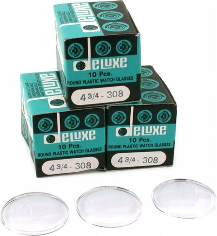 FindingKing 30 Plastic Watch Crystals Watchmakers Dome Parts 30.8mm in Saudi Arabia