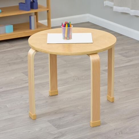 معالم البيئات Bentwood المائدة المستديرة 20 "H in Kuwait