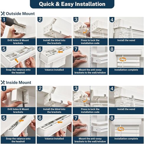 ستائر جانبية لاسلكية، 10 بوصة عرض × 72 بوصة ارتفاع ستائر نافذة أفقية من الخشب الصناعي الأبيض للباب الأمامي، شرائح 2 بوصة مع عصا إمالة قابلة للتعديل، تحكم في إضاءة الخصوصية للنوافذ الضيقة والمداخل، قطعة واحدة in Kuwait