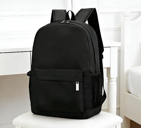 Backpack Water Resistant Lightweight for Men Women,Durable College Bookbag with Multiple Pockets,Travel Back Pack(Black) in Saudi Arabia