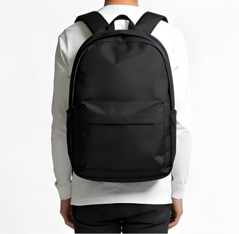 Backpack Water Resistant Lightweight for Men Women,Durable College Bookbag with Multiple Pockets,Travel Back Pack(Black) in Saudi Arabia