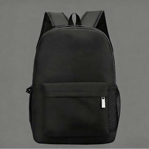 Backpack Water Resistant Lightweight for Men Women,Durable College Bookbag with Multiple Pockets,Travel Back Pack(Black) in Saudi Arabia