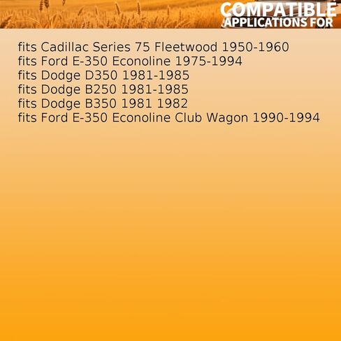 قطعة واحدة من مجموعة أسطوانات فرامل الطبل الخلفية تناسب Ford F-250,F-350 1967 1968 1969 1970 1971-1994 تناسب سلسلة كاديلاك 75 فليتوود، 61، 62 1950-1960 تناسب دودج B150 1981-1985 in Saudi Arabia