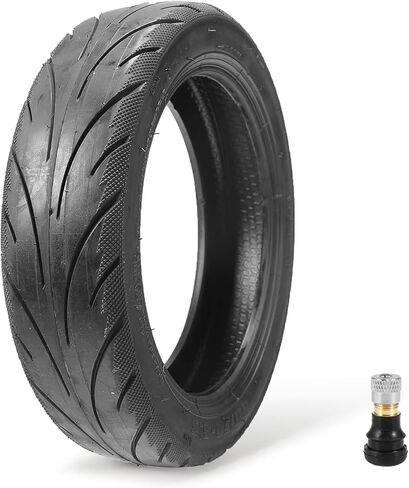 60/70-6.5 Tubeless Scooter Tire,10x2.50 Electric Scooter Tire with Valve for Segway Ninebot MAX G30 Series in Kuwait