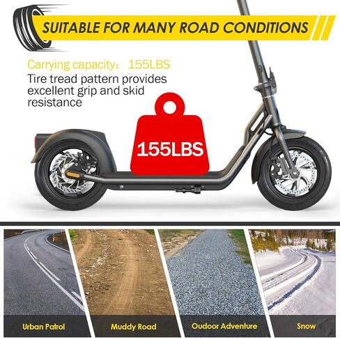 60/70-6.5 Tubeless Scooter Tire,10x2.50 Electric Scooter Tire with Valve for Segway Ninebot MAX G30 Series in Kuwait