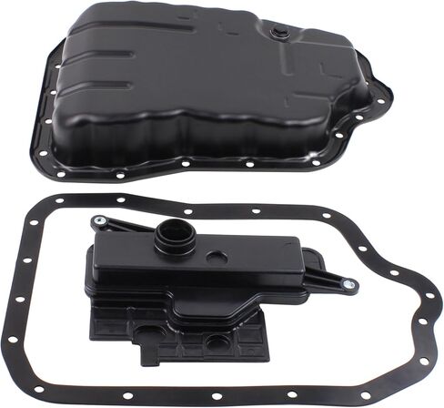MOTOKU وعاء زيت ناقل الحركة وفلتر النقل التلقائي مع حشية لتويوتا 2.5L كامري 2010-2013 2.7L هايلاندر 2009-2010 2014-2018 RAV4 2013-2018 Venza 2009-2015 in Saudi Arabia