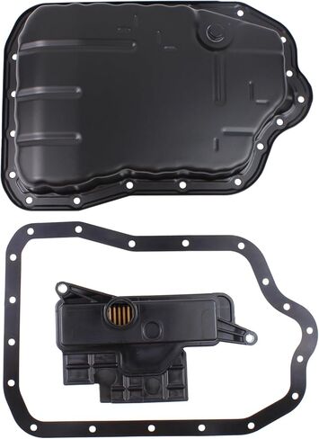 MOTOKU وعاء زيت ناقل الحركة وفلتر النقل التلقائي مع حشية لتويوتا 2.5L كامري 2010-2013 2.7L هايلاندر 2009-2010 2014-2018 RAV4 2013-2018 Venza 2009-2015 in Saudi Arabia