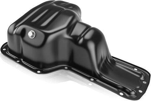 AUCERAMIC Engine Oil Pan Sump with Drain Plug for Toyota Celica 2000-2005, Corolla 1998-2008, MR2 Spyder 2000-2005, Matrix, Pontiac Vibe 2003-2008, Chevrolet Prizm 1998-2002, 1.8L in Saudi Arabia