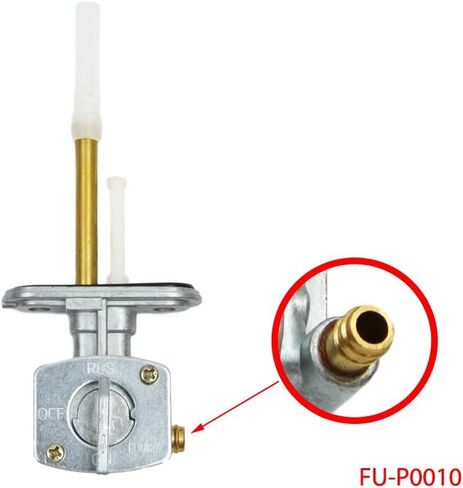 Gas Fuel Tank Petcock Switch Valve for Yamaha Wolverine 350 YFM350 4x4 in Saudi Arabia