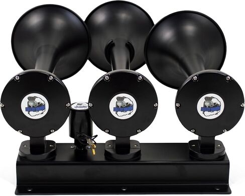 HornBlasters Flatlaw 3-Liter Train Horn Kit, All-In-One Air System - Easy Install - Big Sound in Kuwait