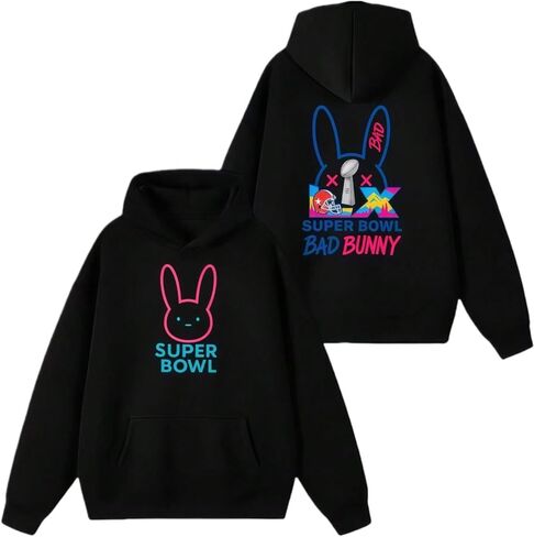 Latin Music Bowl Night Graphic Hoodie – Double Sided Streetwear Fleece Sweatshirt, Unisex in Kuwait